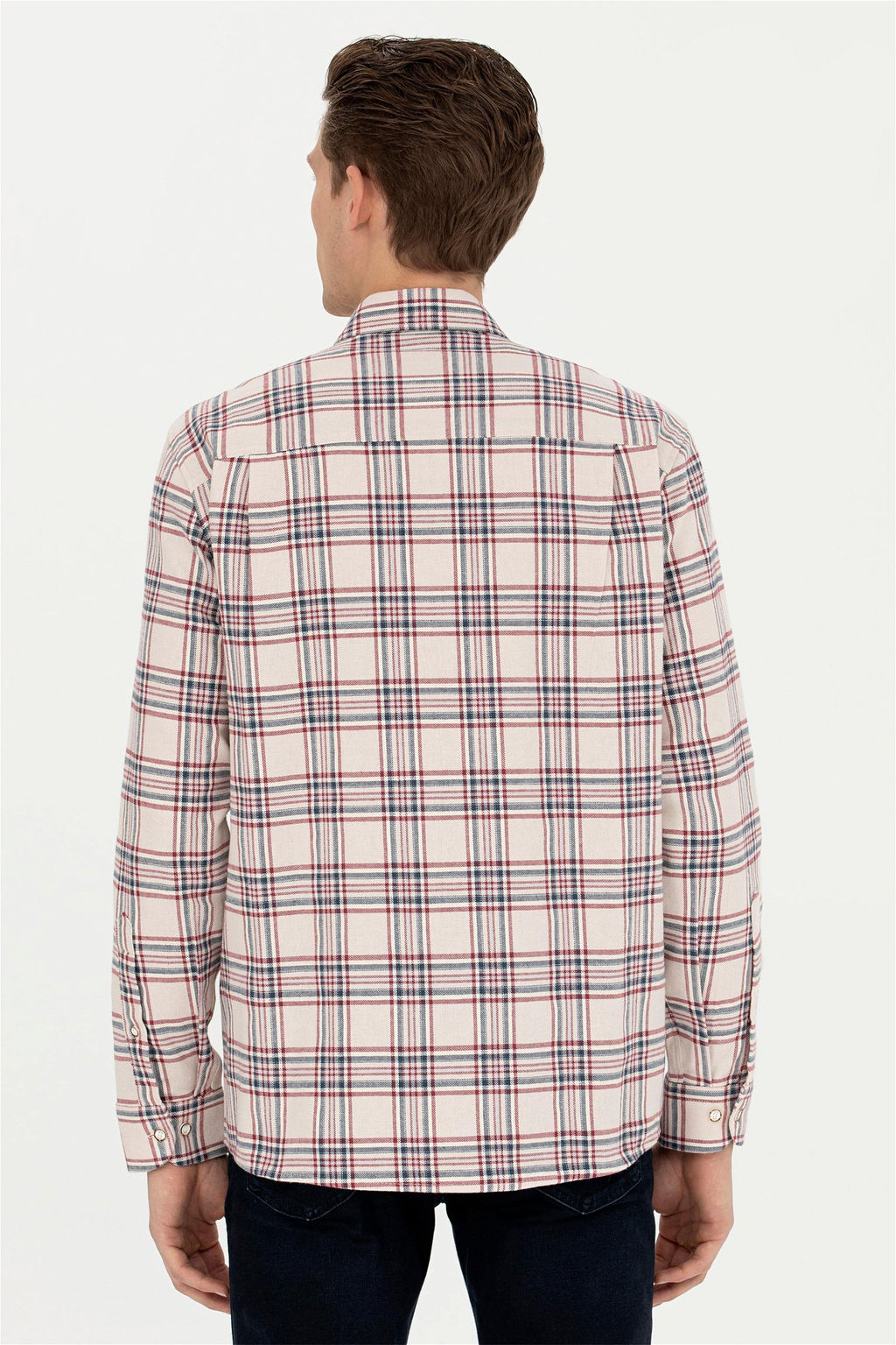 Мужская рубашка с длинным рукавом Stone - U.s. polo assn фото 5