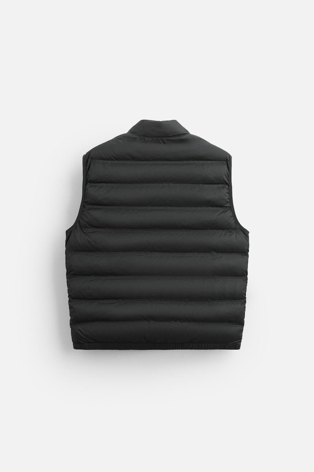 LIGHTWEIGHT PUFFER GILET - Zara фото 10
