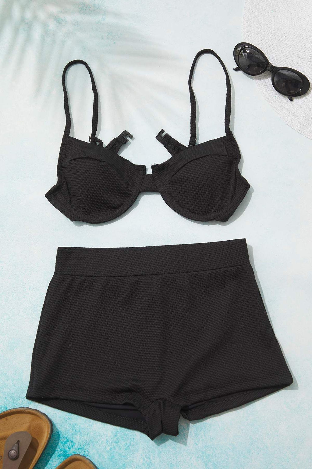 TRENDYOLMILLA Siyah Dokulu Balconette Bikini Ustu TBESS25BU00065 фото 6