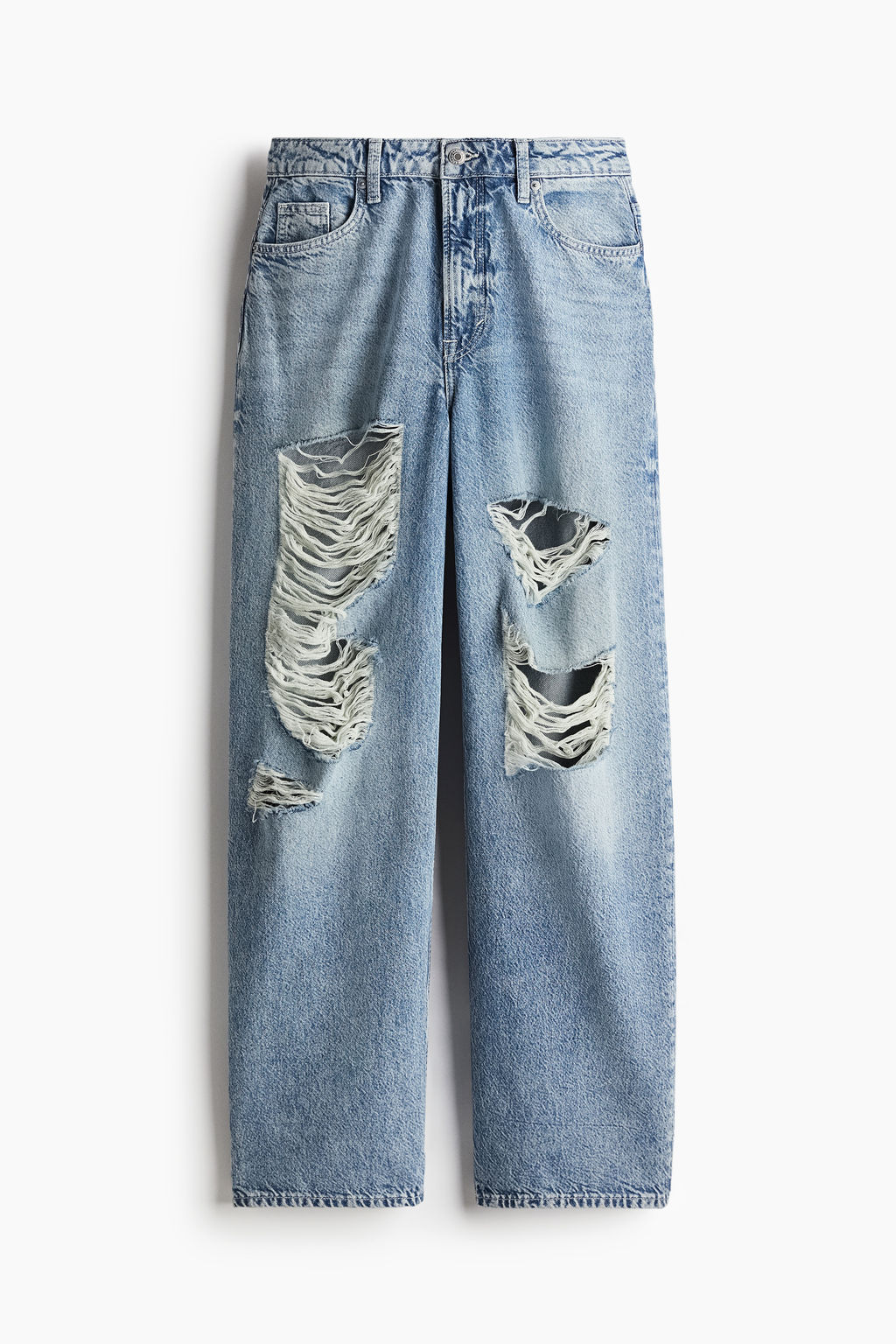 Curvy Fit Baggy High Jeans - H&m фото 2