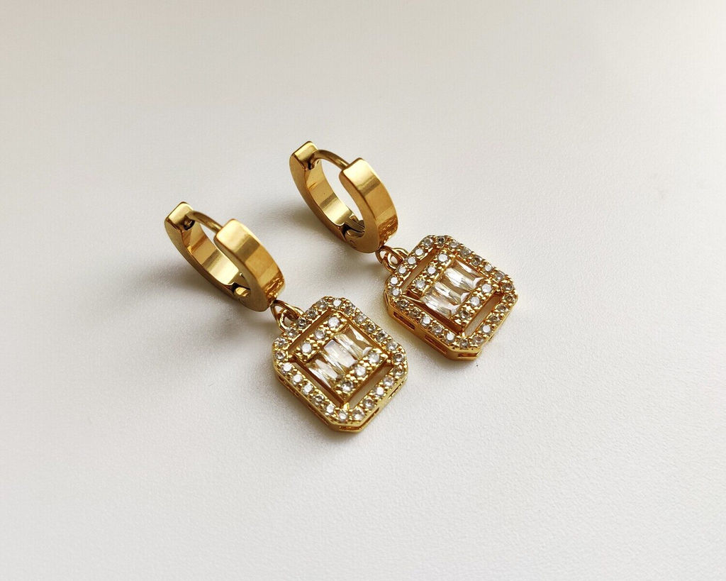 Серьги из стали