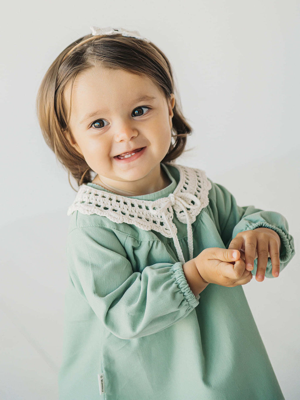 Воротник ажурный "Тофу" 0+