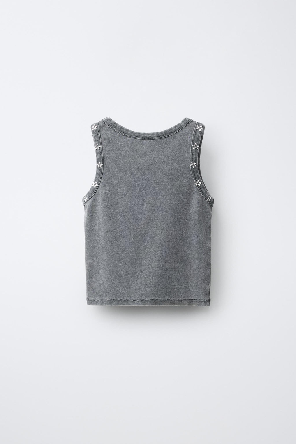 TOP TACHAS / Gris antracita - Zara фото 3