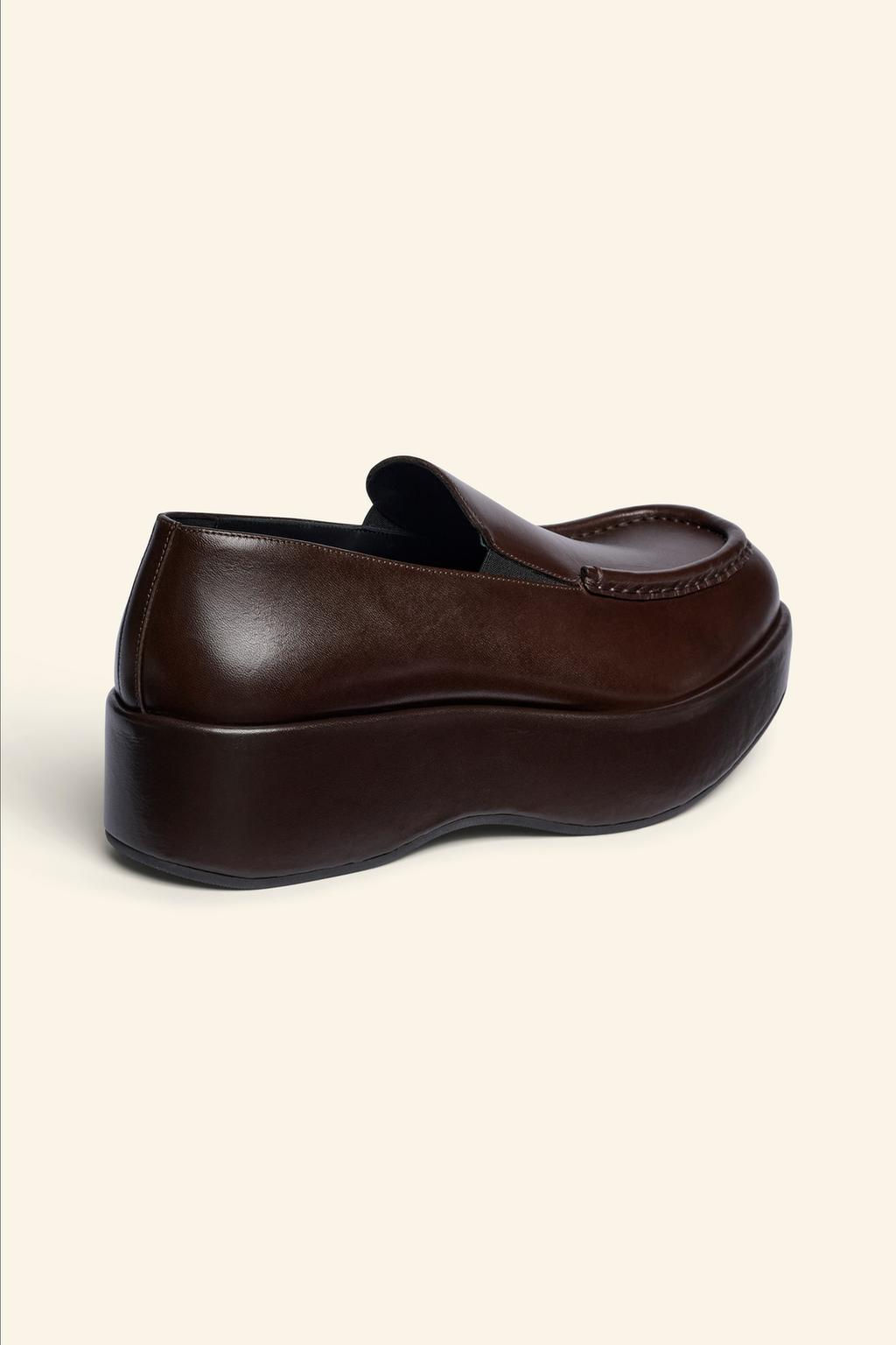 LEATHER LOAFERS - LIMITED EDITION - Zara фото 8