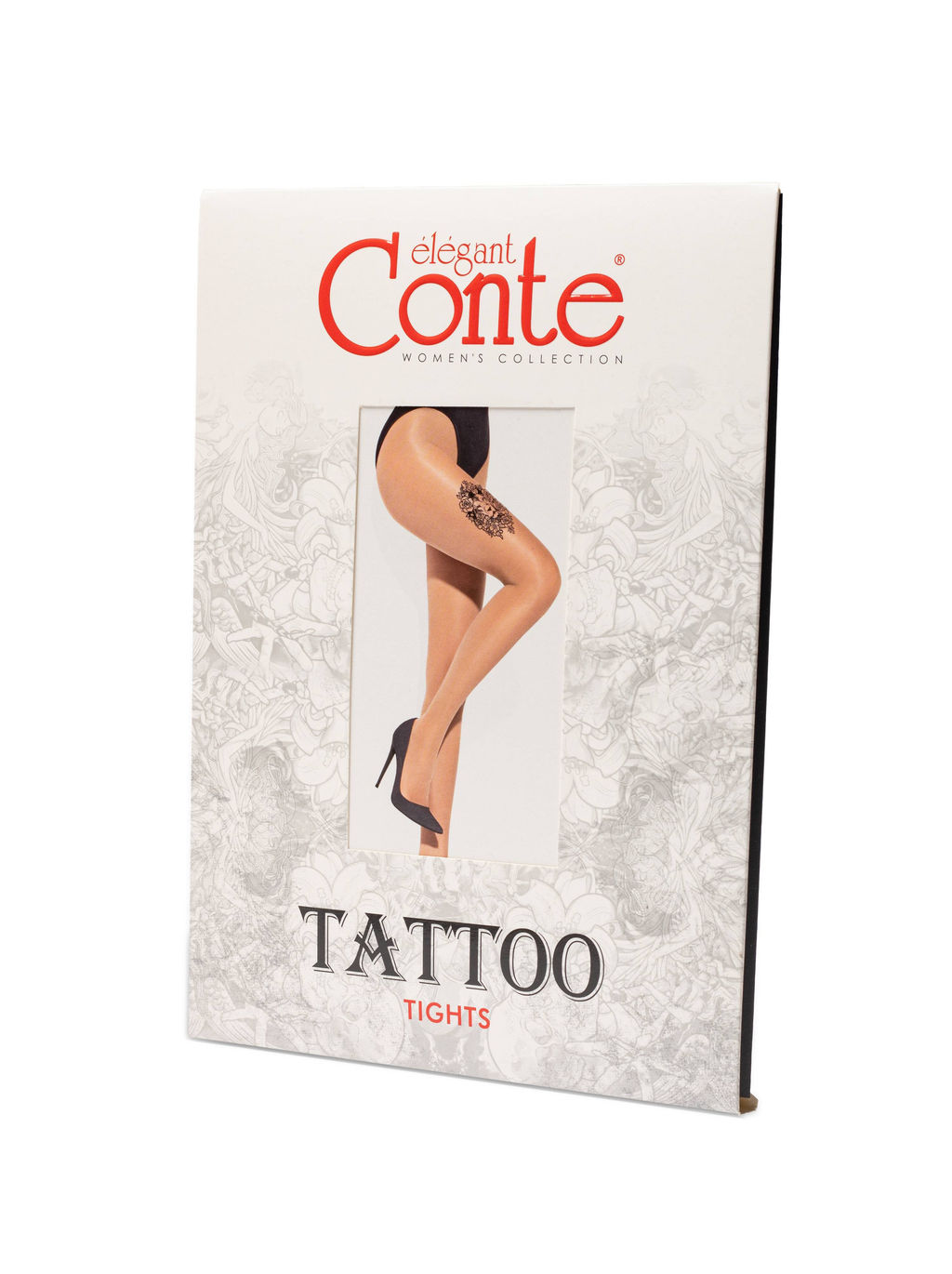 Колготки фантазийные CONTE колготки TATTOO с рисунком Lion bronz - Conte elegant фото 2