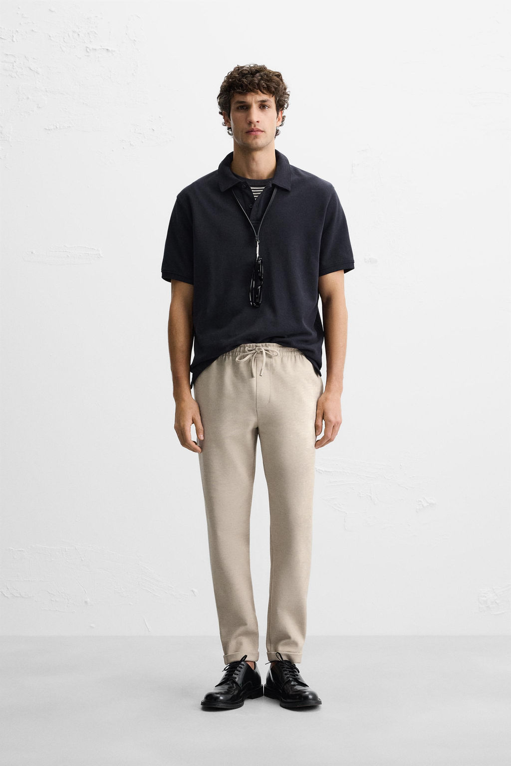 EASY CARE JOGGER WAIST TROUSERS