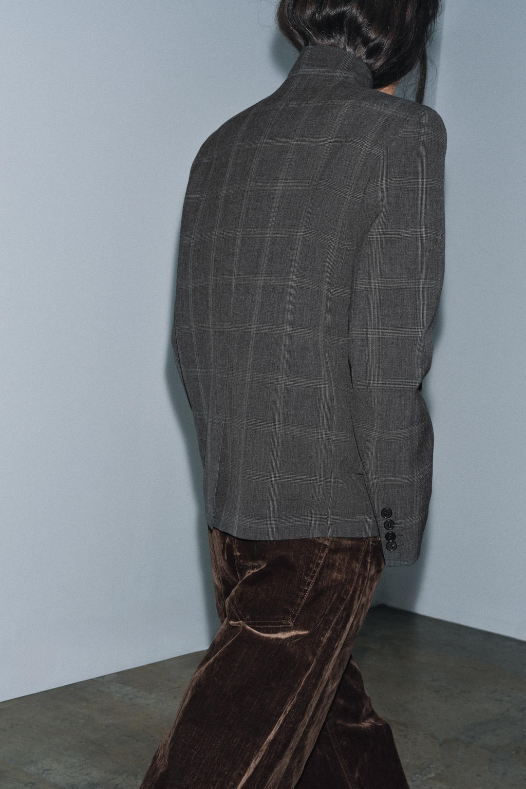 ZW COLLECTION LIMITED EDITION CHECK BLAZER - Zara фото 3