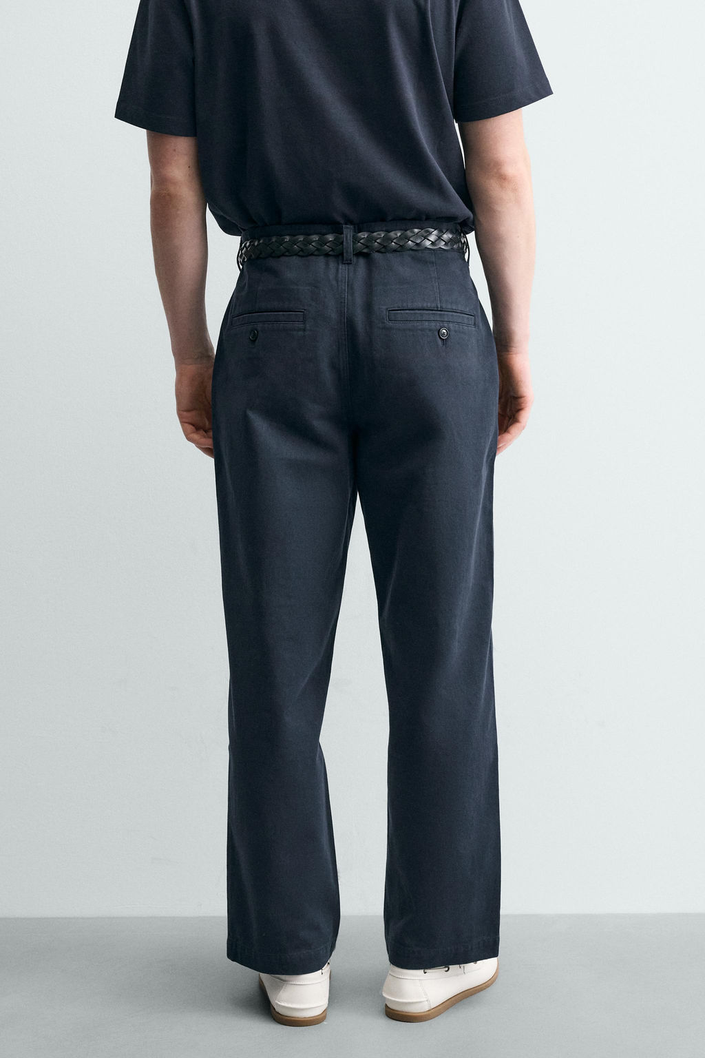 PANTAL?N CHINO STRAIGHT FIT / Marino - Zara фото 3