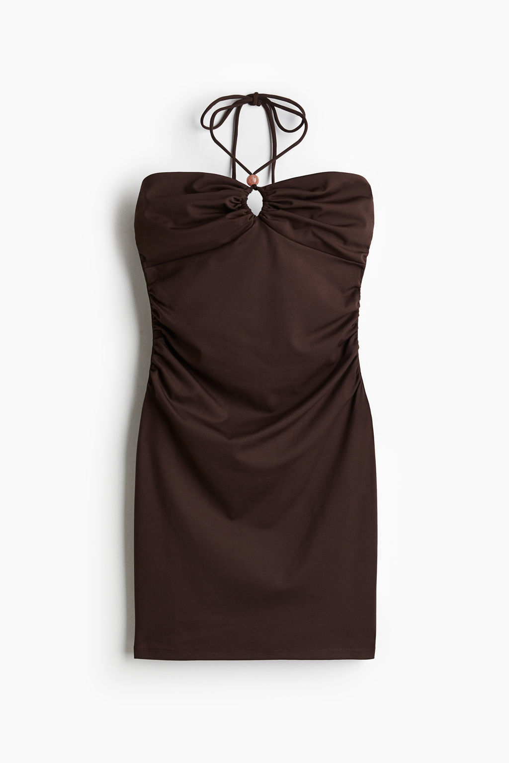 Vestido halter con frunces - H&m фото 2