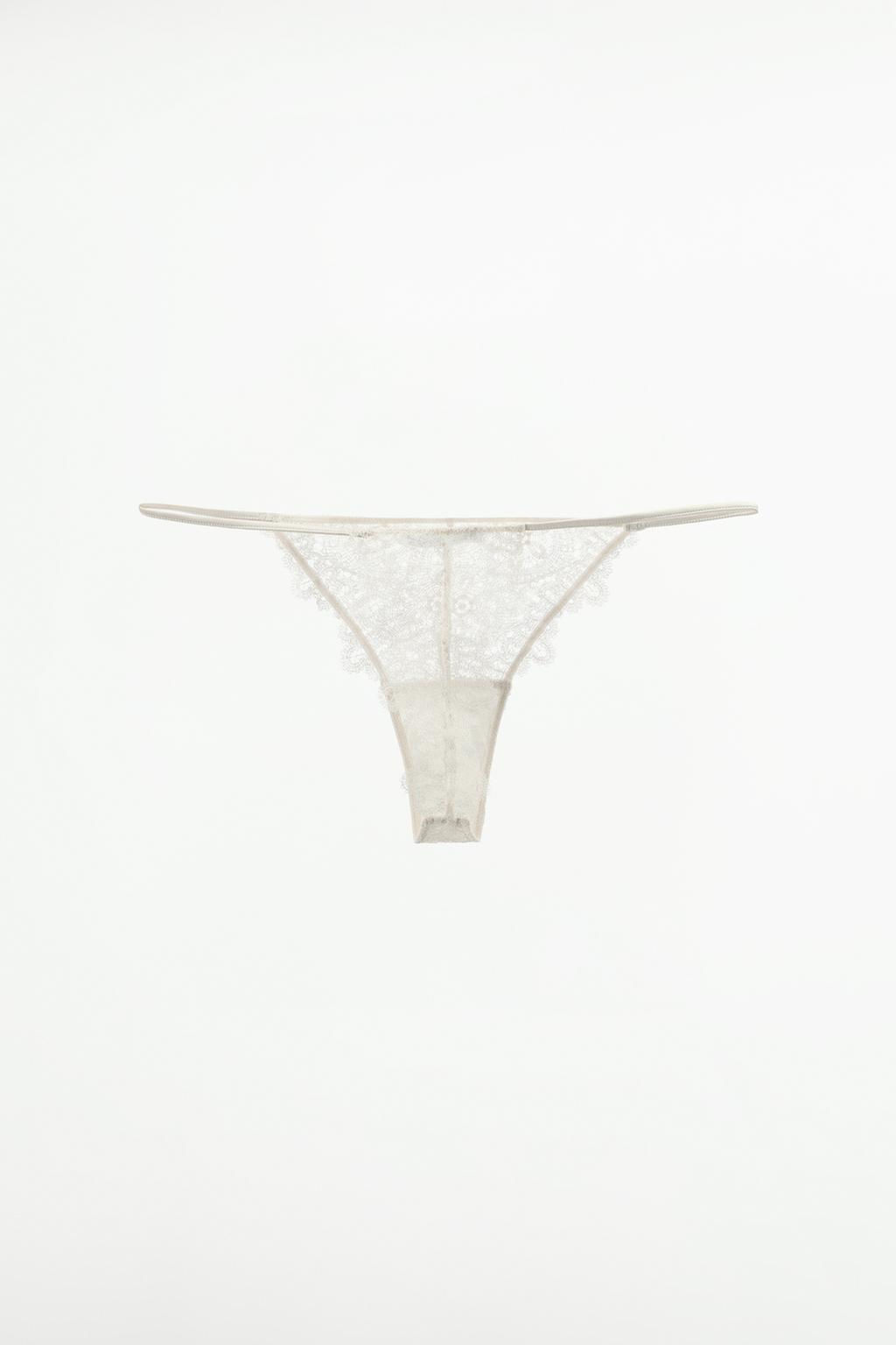 LACE THONG - Zara фото 4