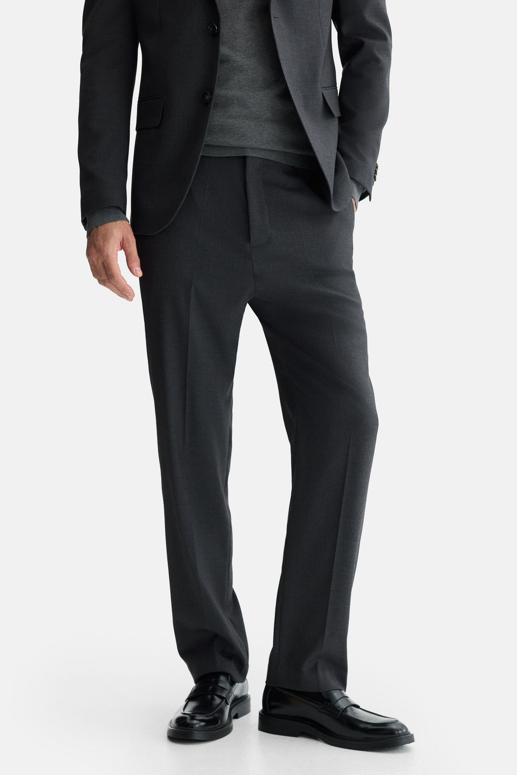 Pantal?n de traje Regular Fit - H&m фото 7