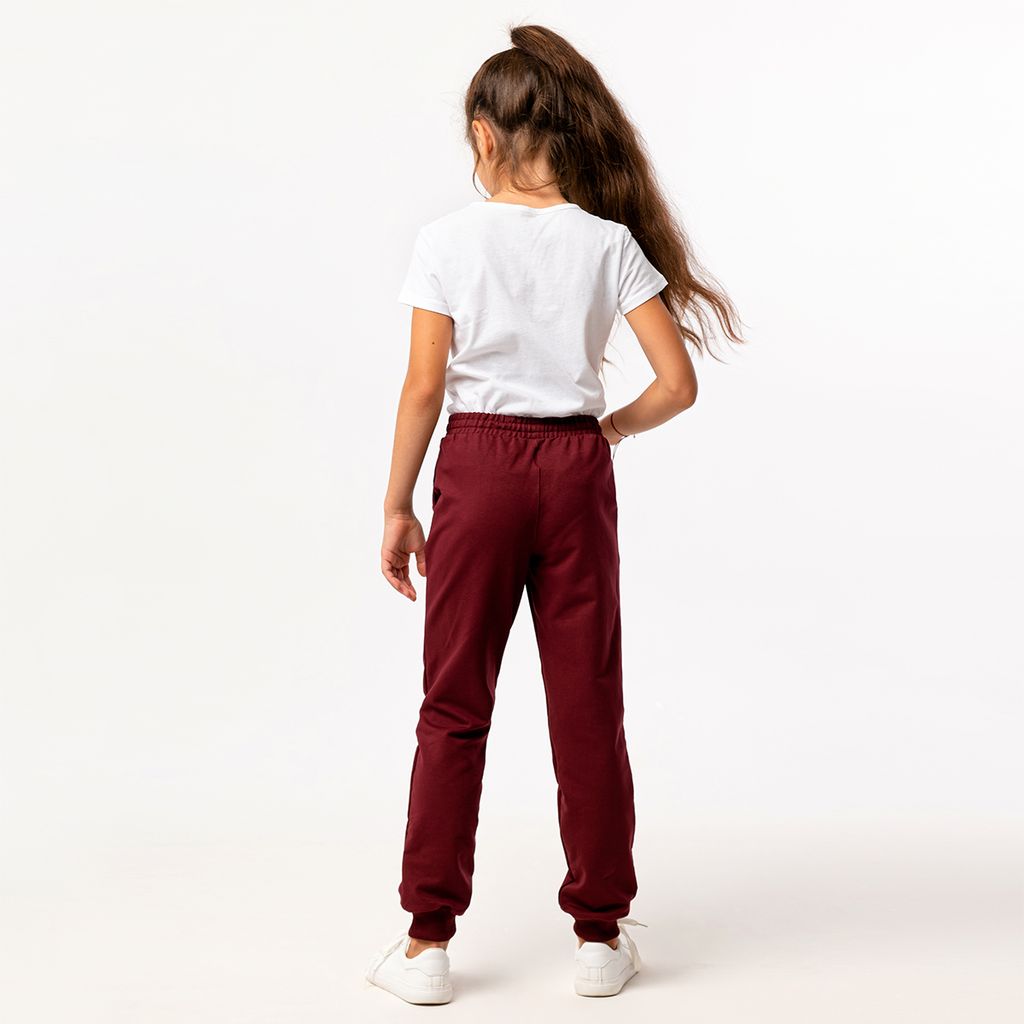 RODOS Брюки для девочки М-256 Бордовый
