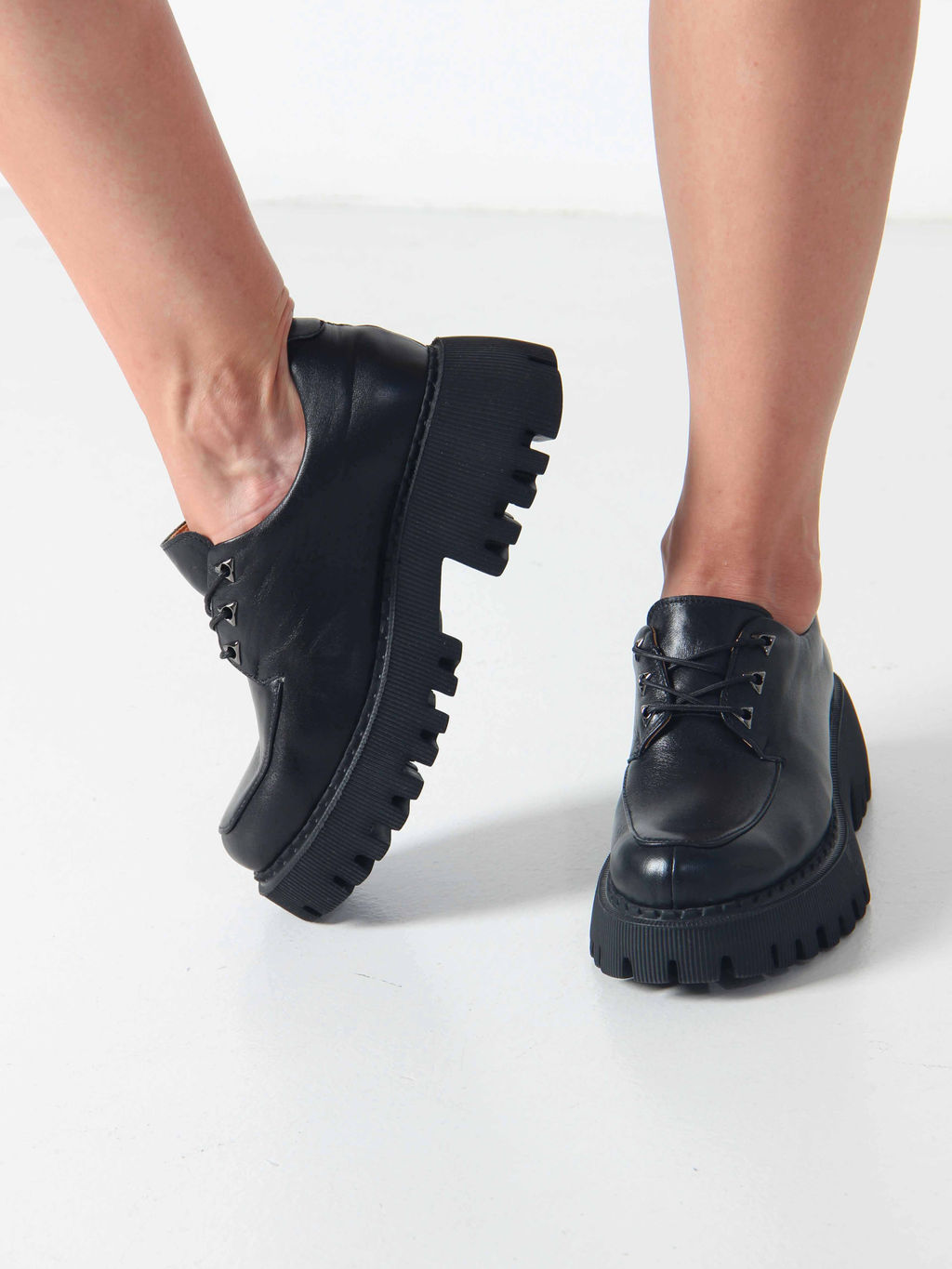 Туфли полуботинки EDART 202.14728 bl. Черный фото 11