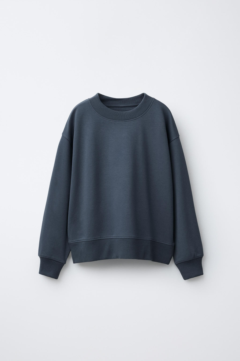 PLAIN PLUSH WIDE LEG SWEATSHIRT AND TROUSERS SET - Zara фото 2