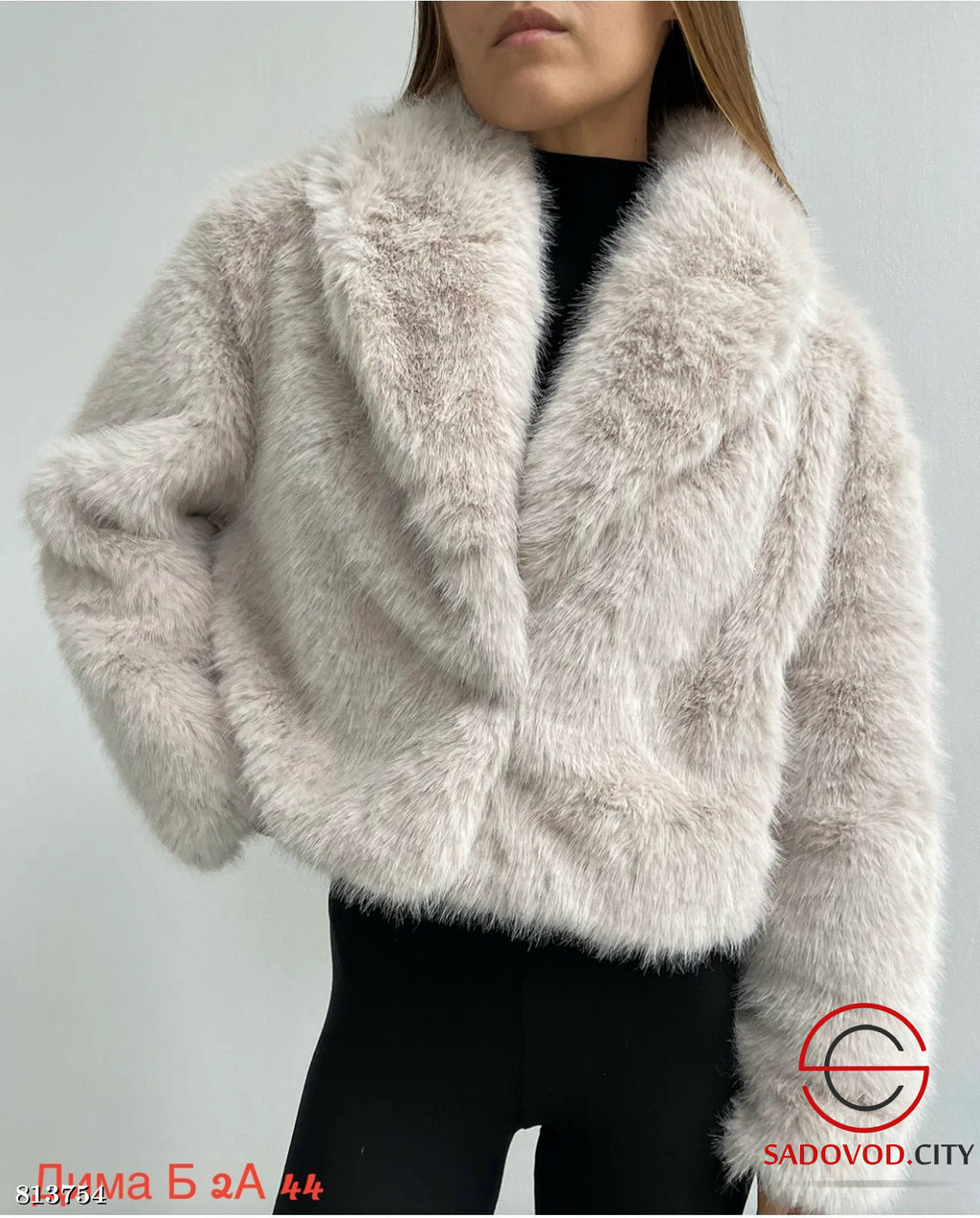 Шуба женская из искусственного меха