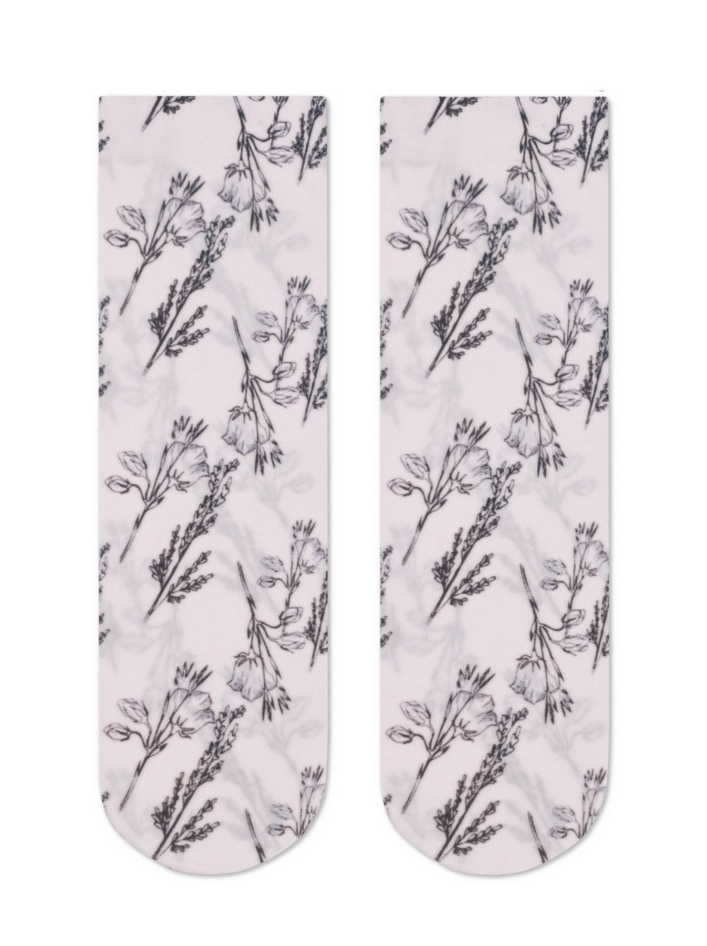 Цена за 2 пары. Носки Классические CONTE Лимитированные носки с принтом Plants 36-39 - Conte elegant фото 2