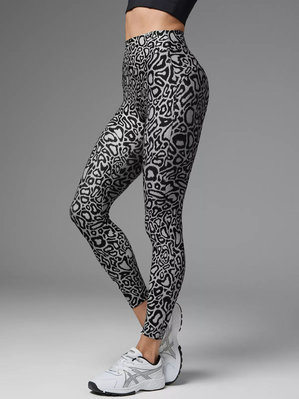 Леггинсы спортивные с принтом