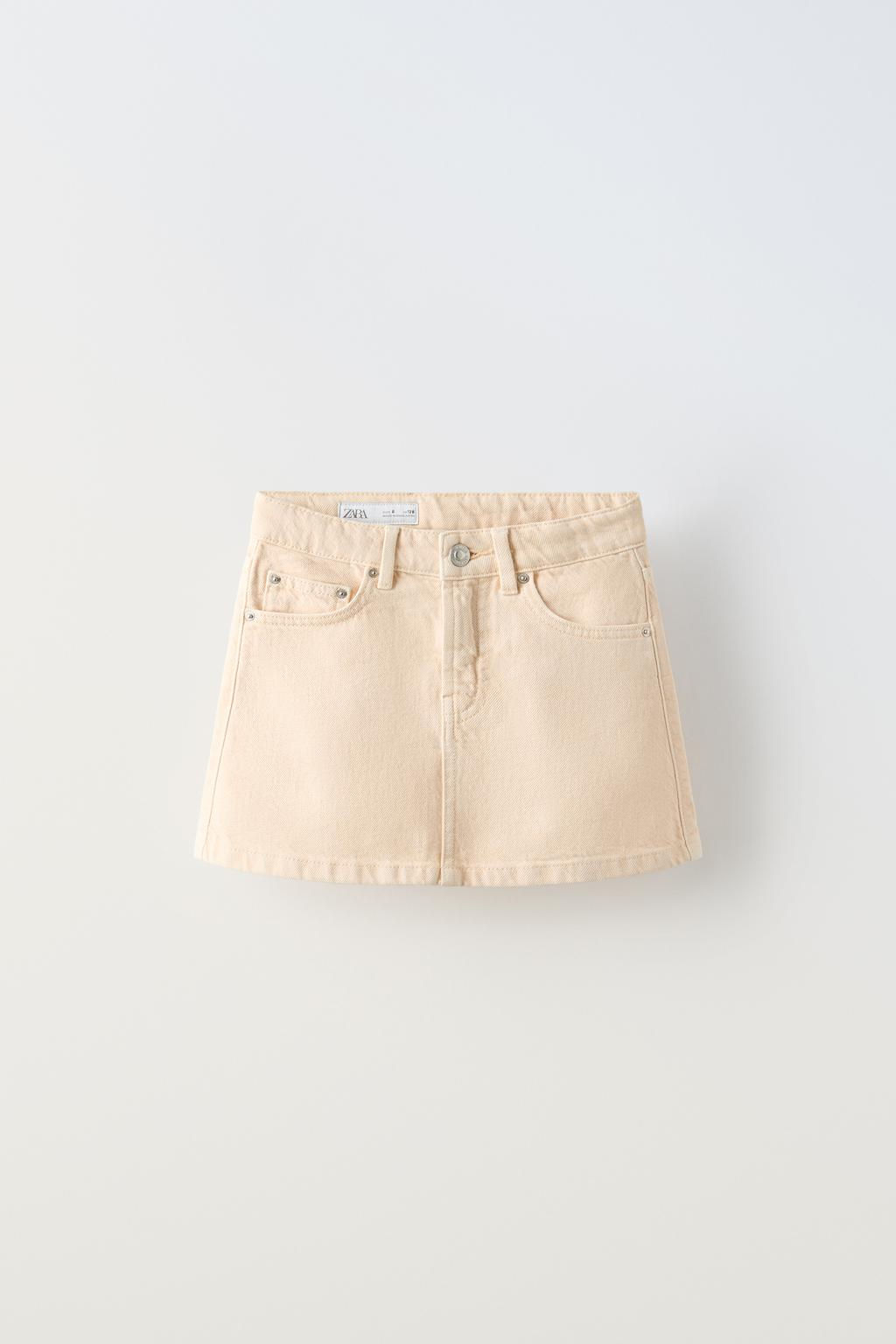 DENIM MINI SKIRT - Zara фото 2