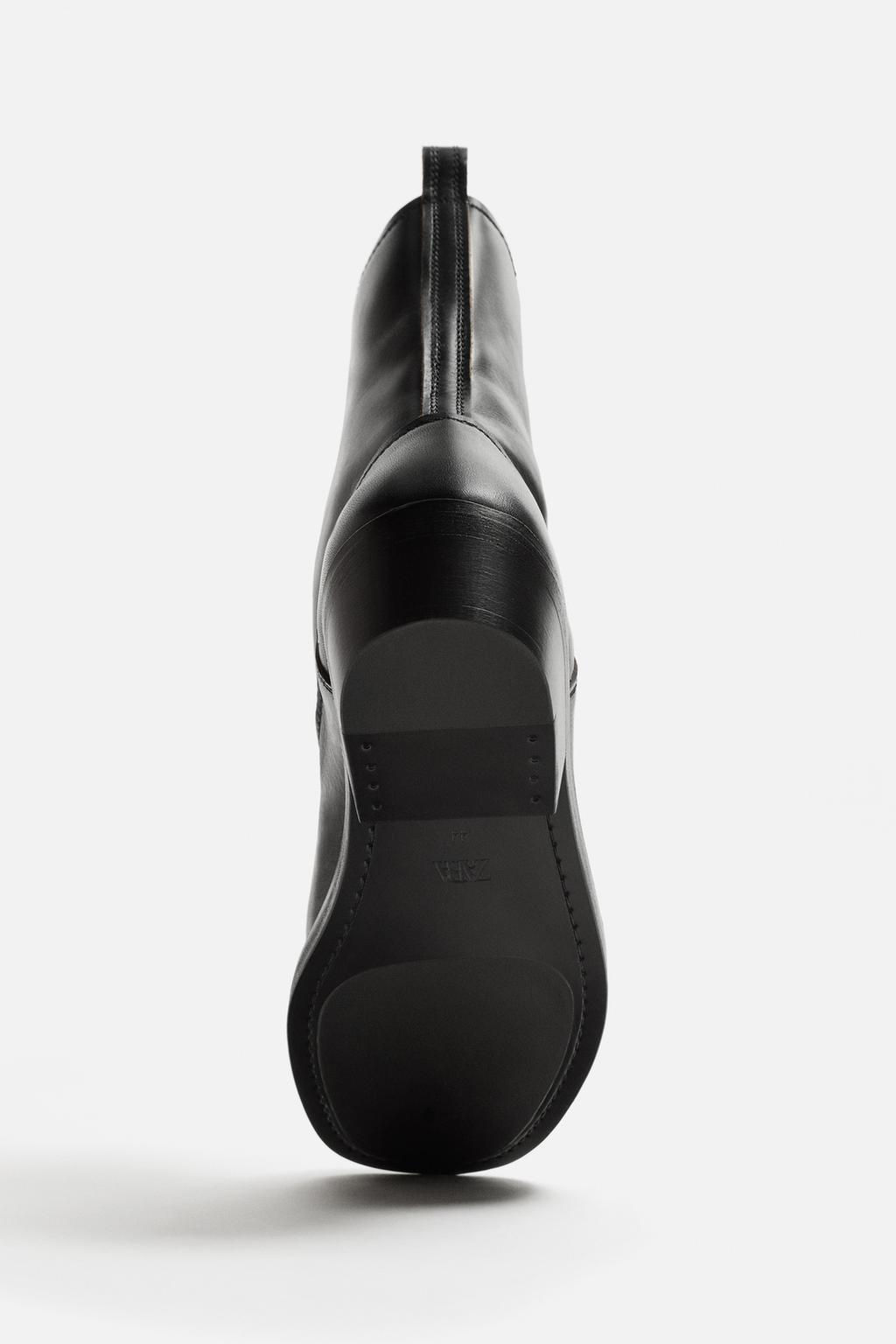 LEATHER BOOTS - Zara фото 4