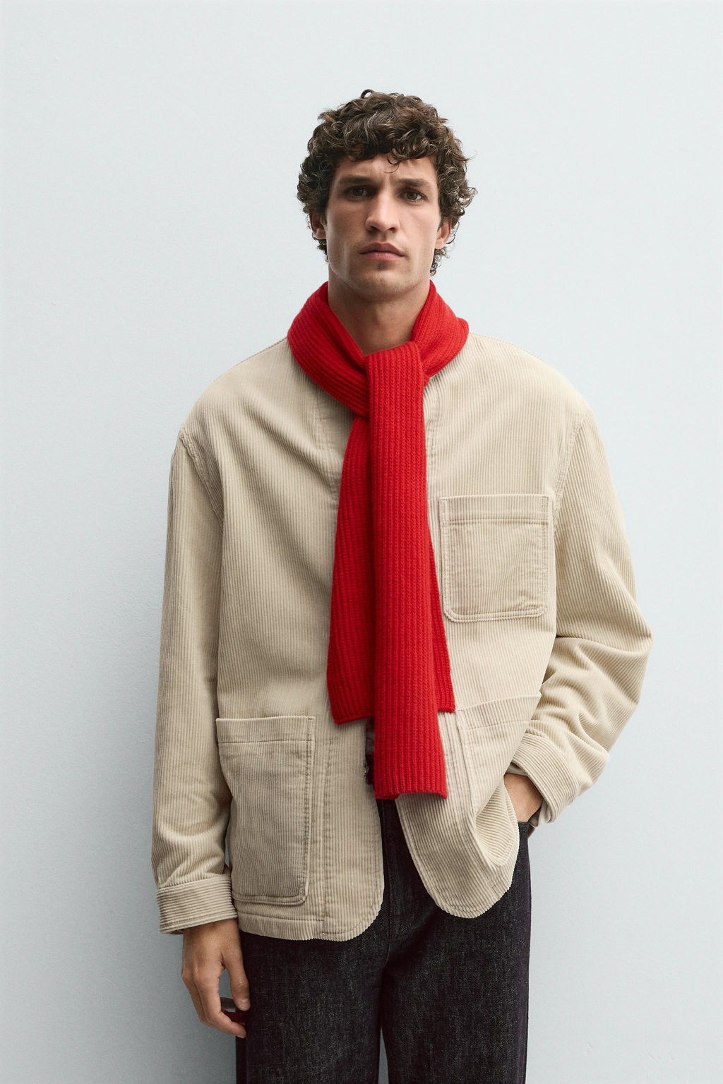 CORDUROY POCKET JACKET - Zara фото 2