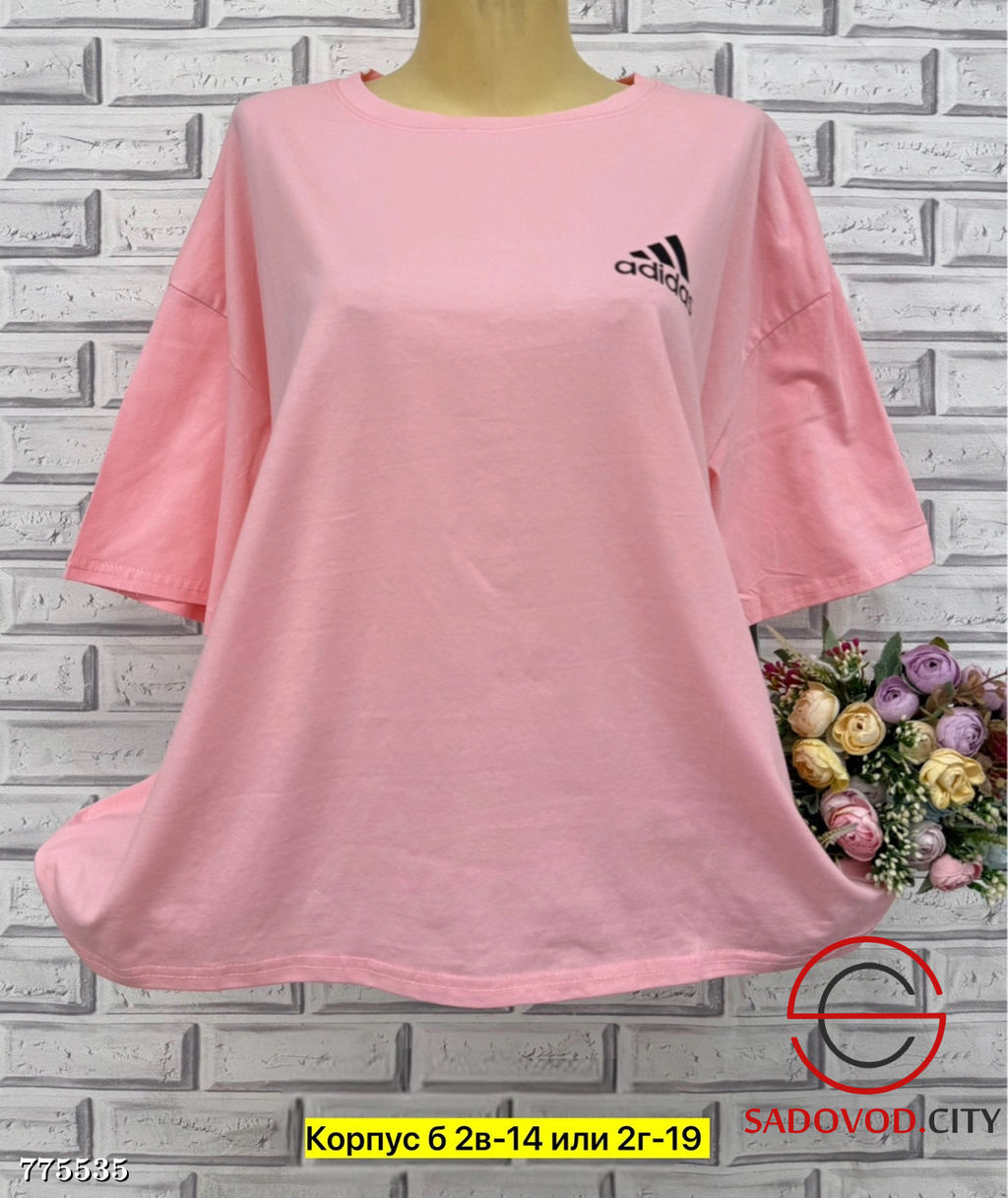 Футболка однотонная женская - Bruno фото 6