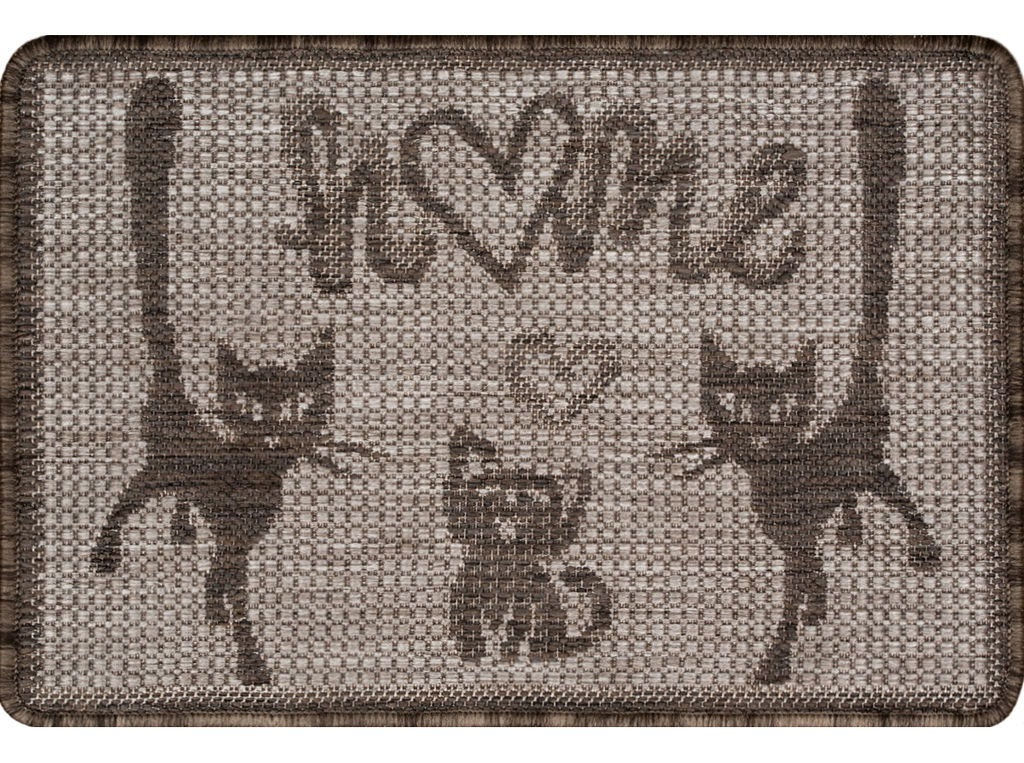 22С78-ВИ Ковер жаккардовый двухполотный с плоским ворсом 0.4 х 0.6 sz4386/b3/32 (0