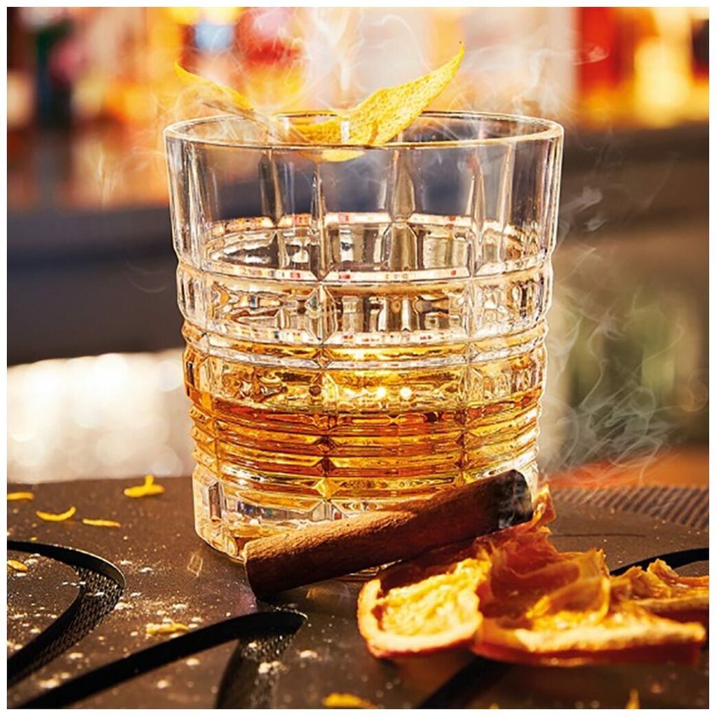 Набор стаканов для виски ДАЛЛАС ВРЕМЯ ДЕГУСТАЦИЙ 4шт 300мл