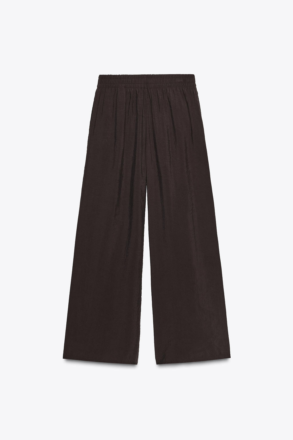 WIDE-LEG TROUSERS WITH ELASTIC WAIST