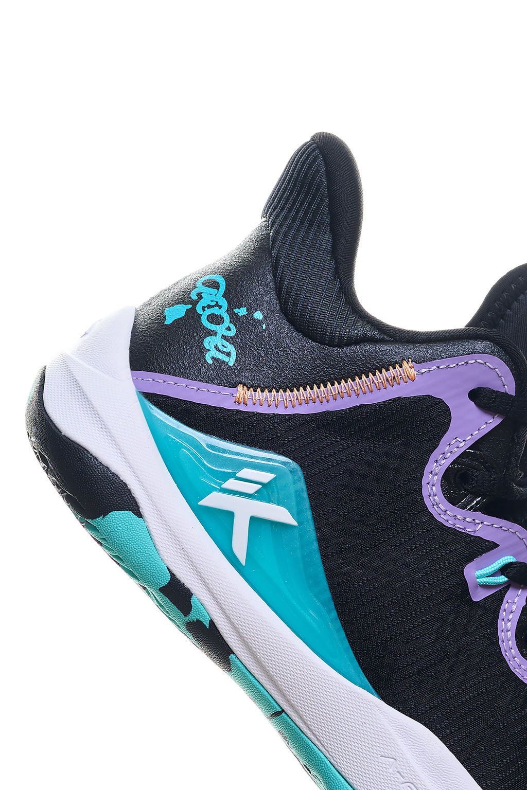 Кроссовки для баскетбола Черный/Фиолетовый - Anta фото 8