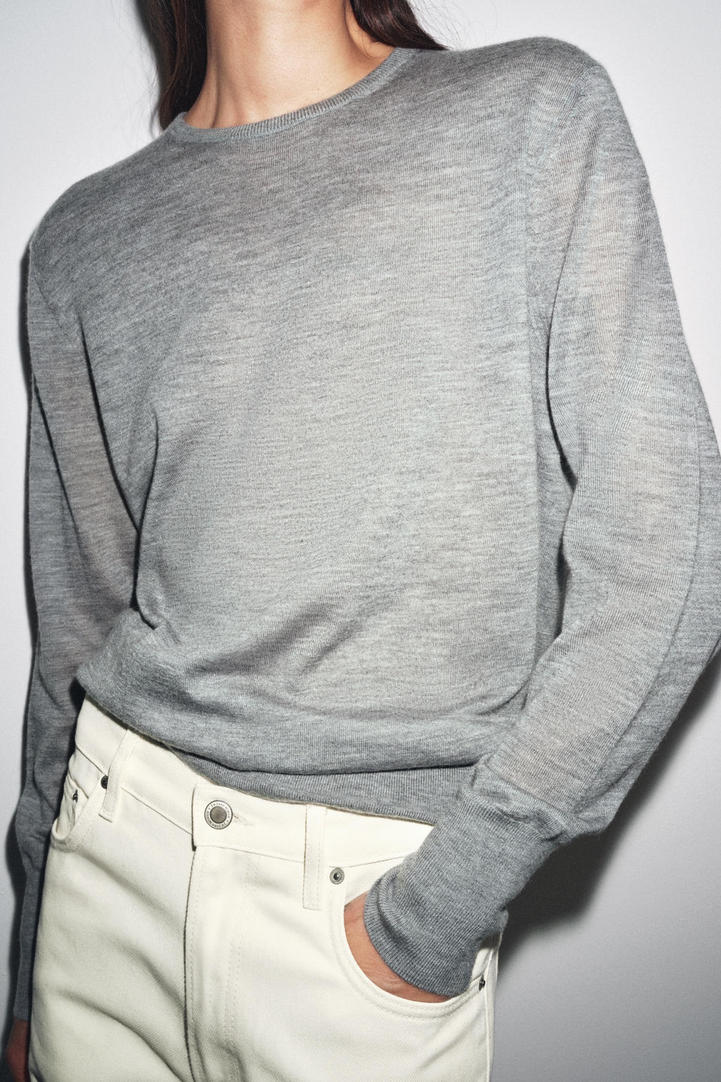 100% EXTRAFINE CASHMERE SWEATER - Zara фото 2