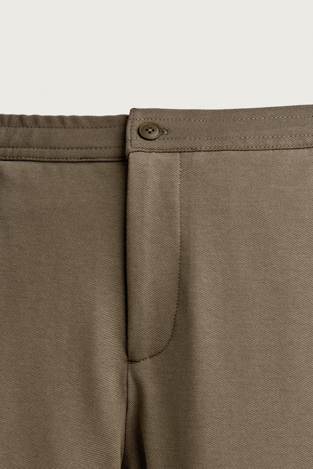 PANTAL?N REGULAR FIT CONFORT / Khaki - Zara фото 6