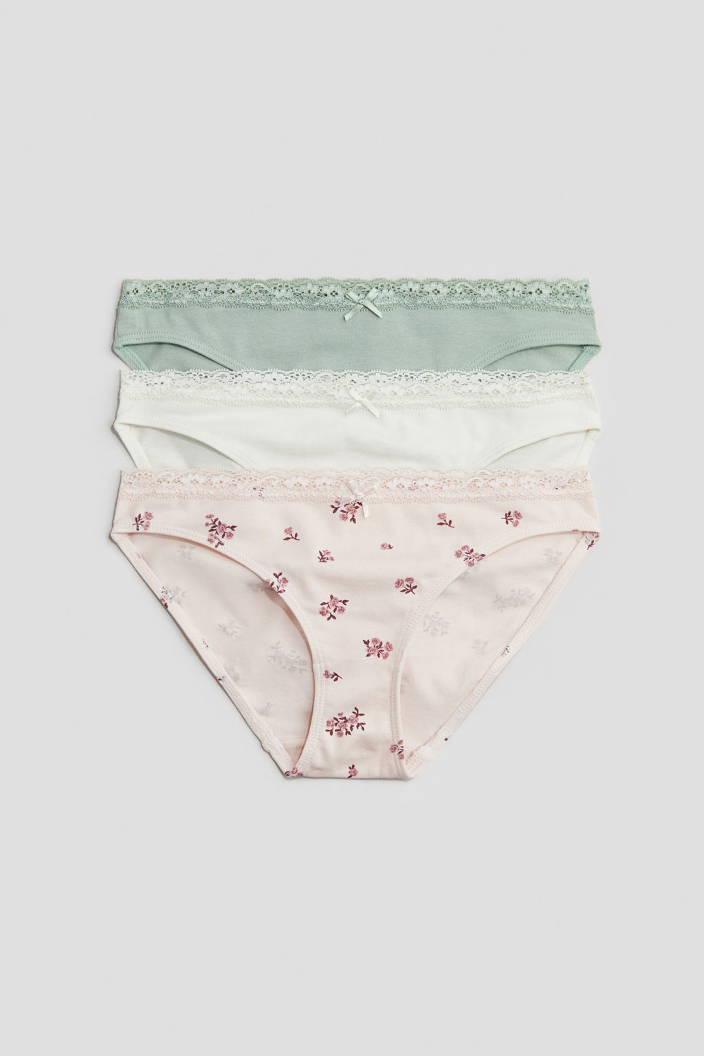 Pack de 3 bragas de algod?n - H&m фото 5