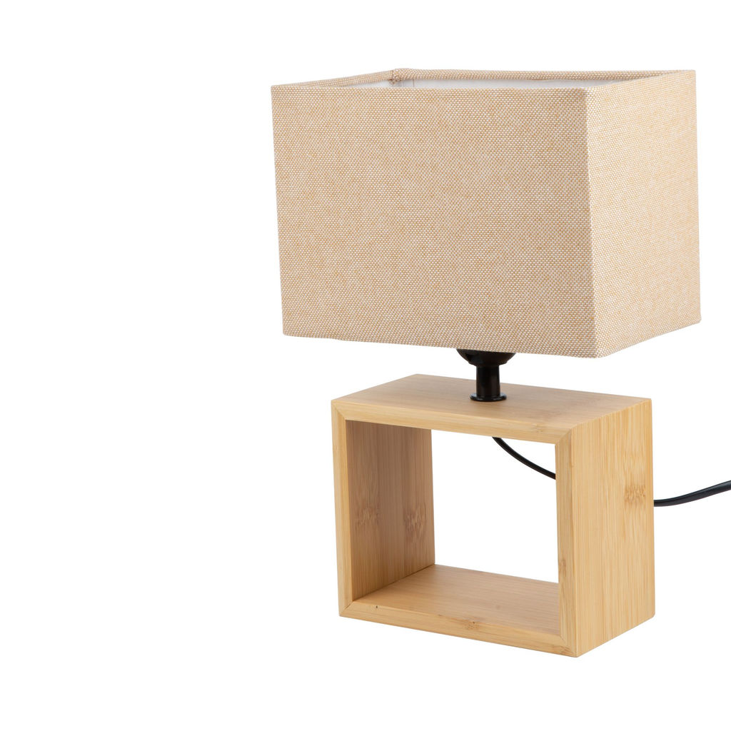 UML-B401 E27 LIGHT GREY/WOOD Светильник настольный декоративный под лампу Е27, 40W. Механический выключатель. Светло-серый. ТМ Uniel - Volpe фото 8