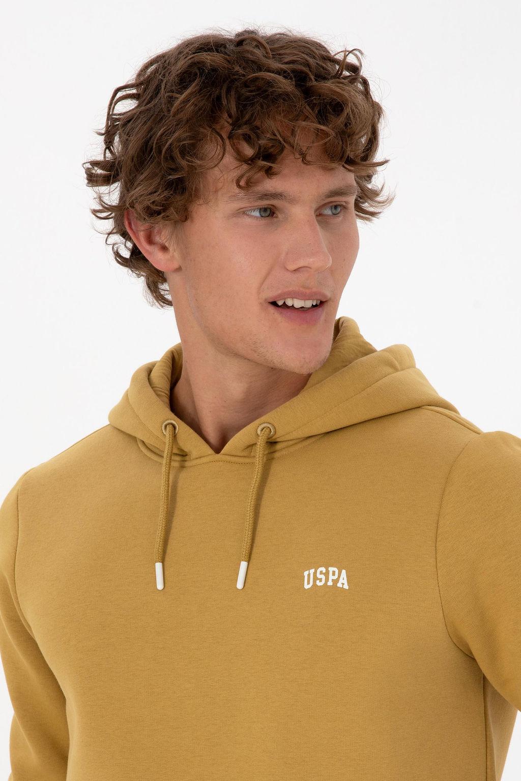 Erkek Hardal Basic Sweatshirt Sepette S_rpriz _ndirim - U.s. polo assn фото 2