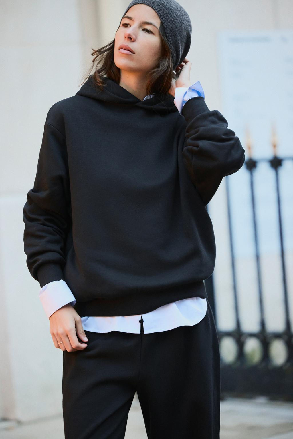 HOODIE WITH POCKETS - Zara фото 7
