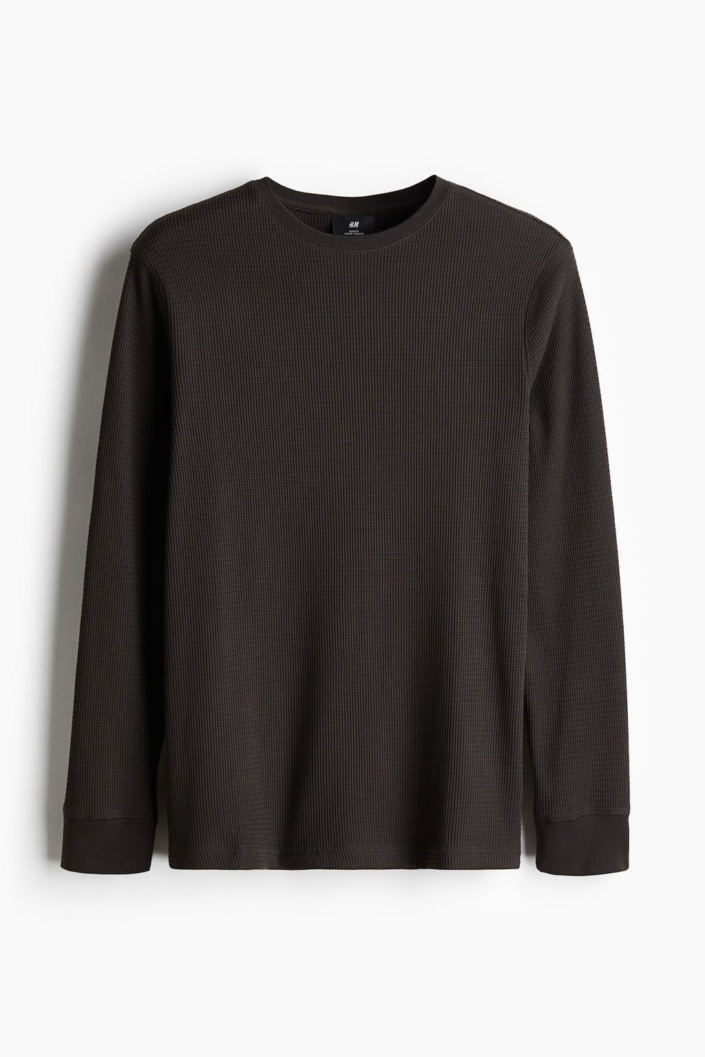 Camiseta en punto gofrado Slim Fit - H&m фото 6