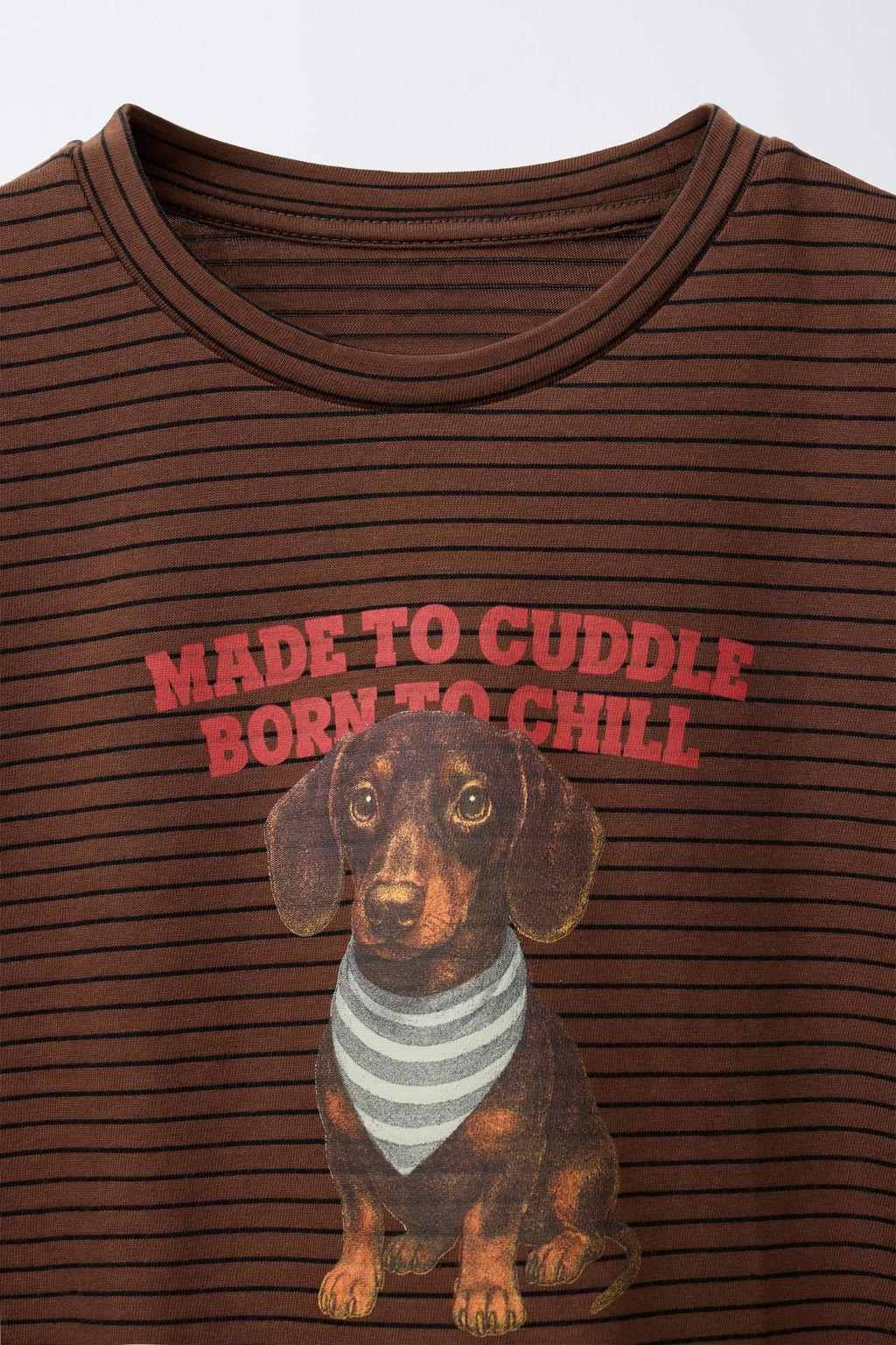 STRIPED DOG T-SHIRT - Zara фото 3