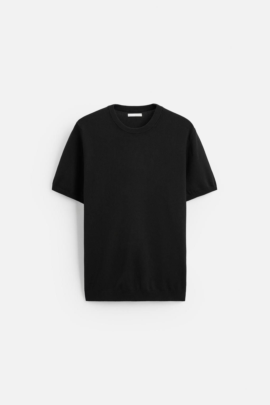 FLOWING KNIT T-SHIRT - Zara фото 36