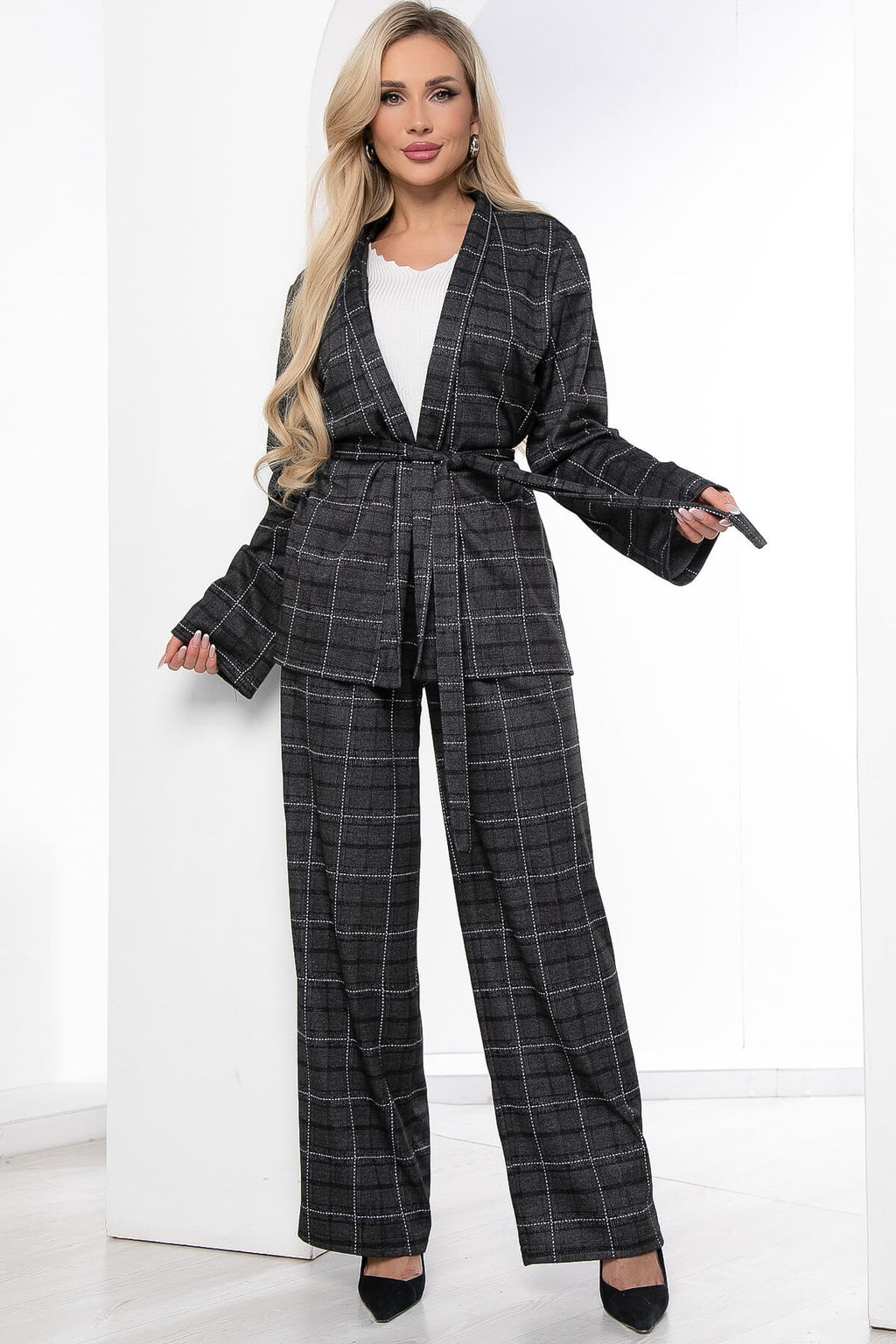 Жакет (клетка) Б8867 - Lt collection фото 6