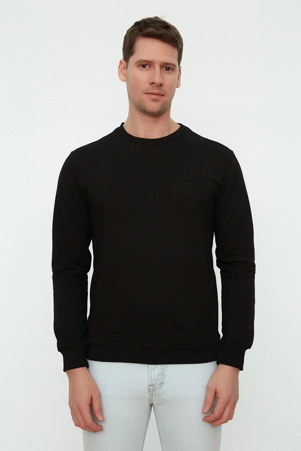 TRENDYOL MAN Haki Regular/Normal Kesim Uzun Kollu Sweatshirt TMNAW20SW0164 - Trendyolmilla фото 61