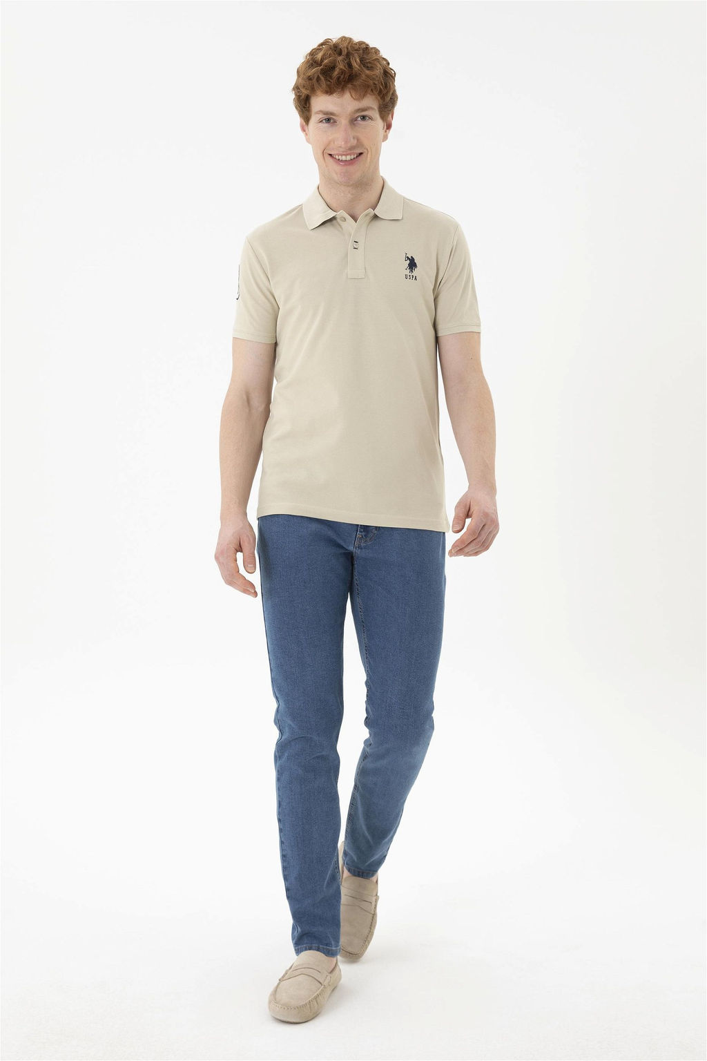 Мужская базовая футболка Stone - U.s. polo assn фото 4