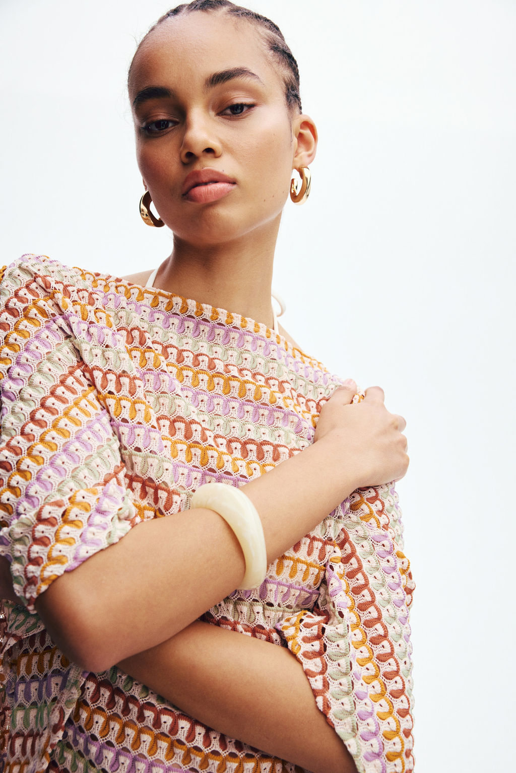 Top capa efecto crochet - H&m фото 2