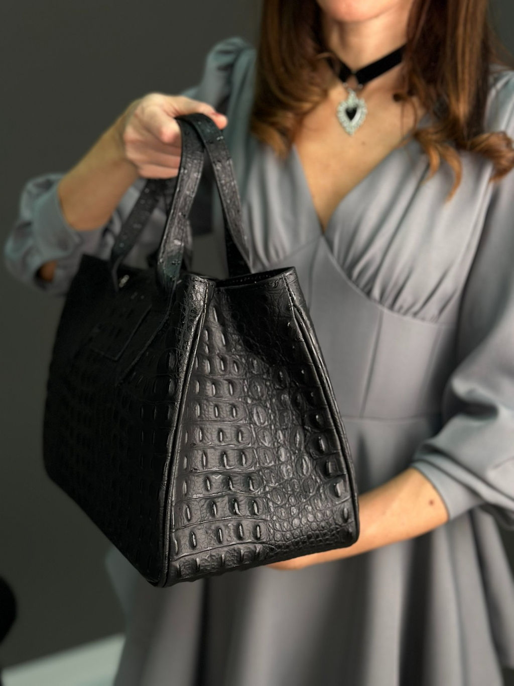 Сумка женская из телячьей кожи