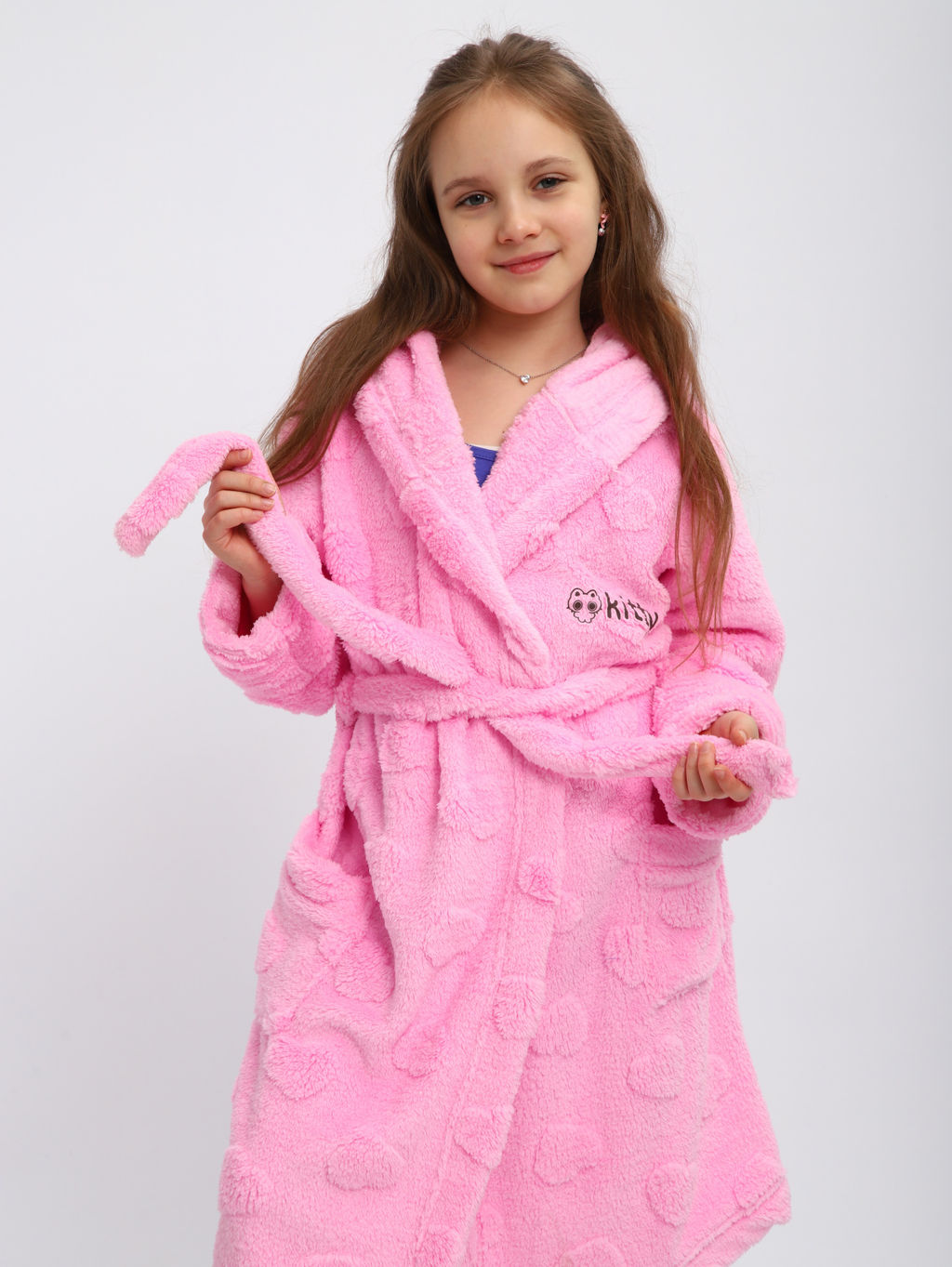 Халат "Отдых" розовый