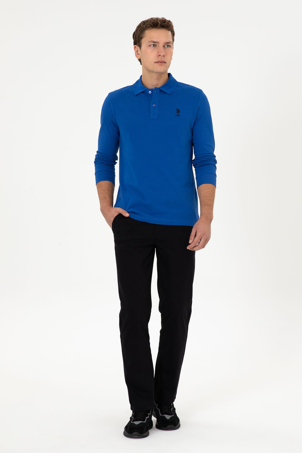 Erkek Siyah Kanvas / Chino Pantolon - U.s. polo assn фото 13