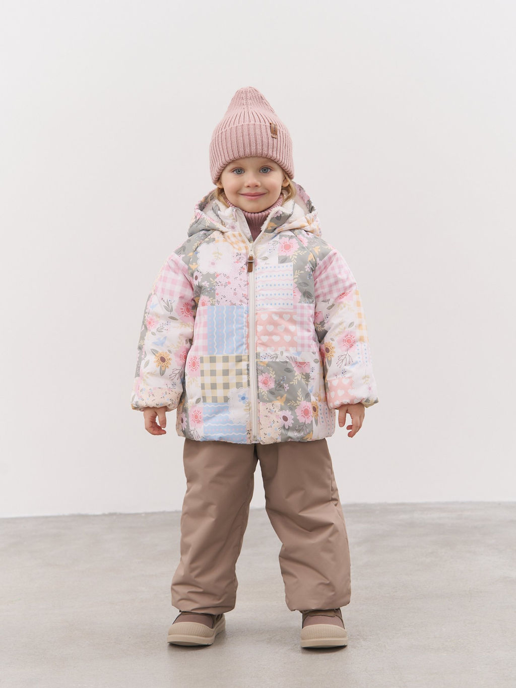 Куртка демисезонная Пэчворк 0+ - Bungly фото 4