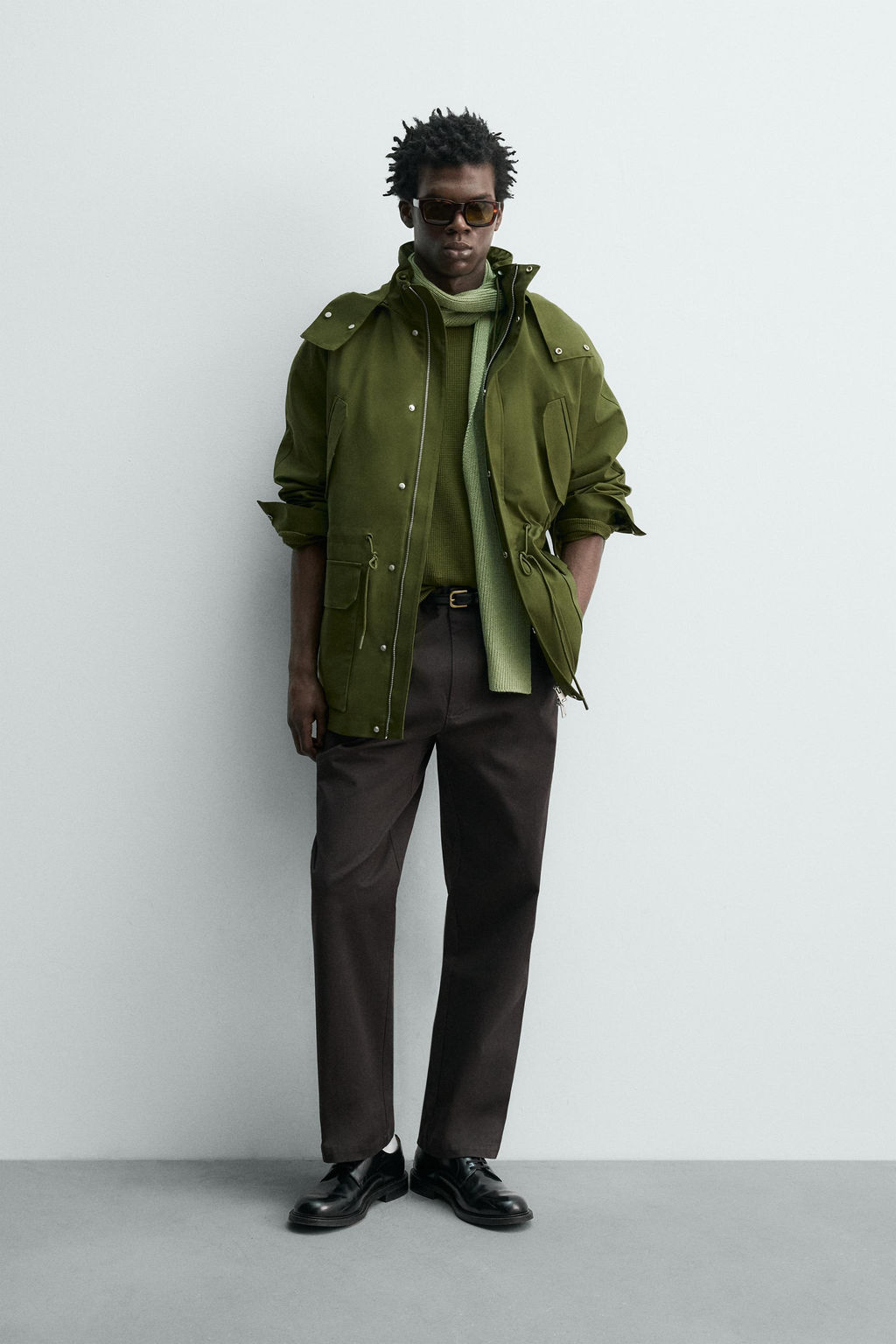 TECHNICAL PARKA WITH DETACHABLE WAISTCOAT - Zara фото 12
