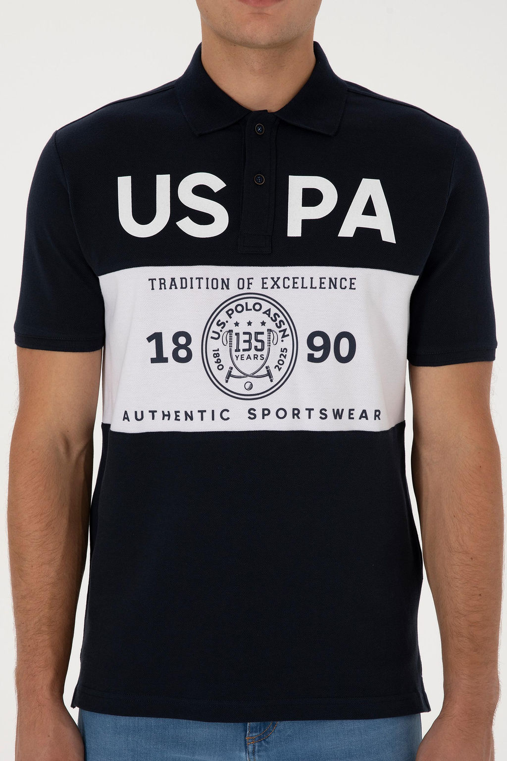 Erkek Lacivert Ti__rt - U.s. polo assn фото 6
