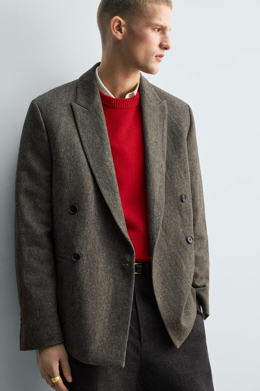 LIMITED EDITION TEXTURED BLAZER - Zara фото 5