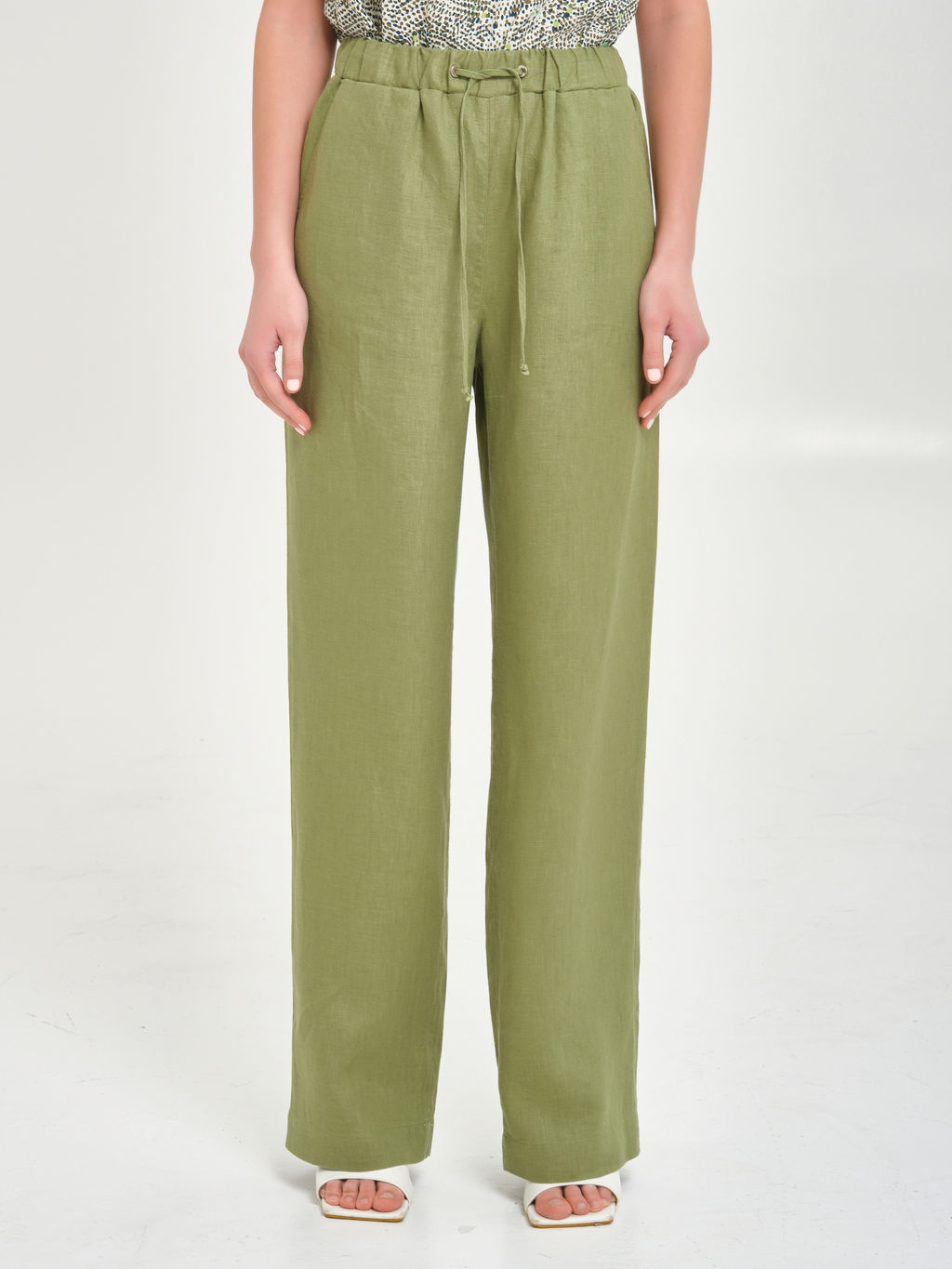 Брюки изо льна - Stilla фото 3